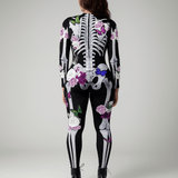 Disfraz de Halloween Ornella - Esqueleto Floral - Único y Fuerte - VyFlair