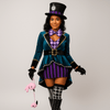 Disfraz de bruja Halloween Donatella - VyFlair