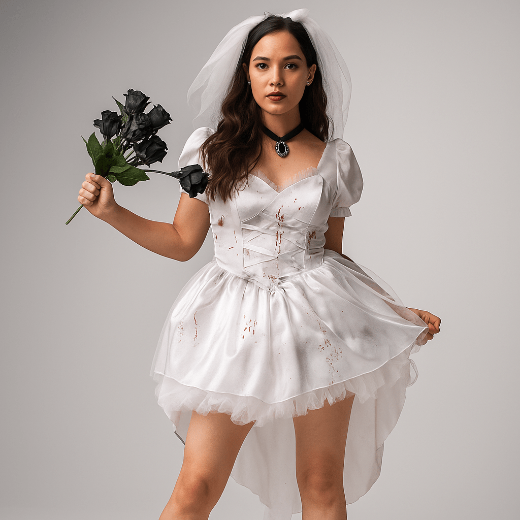 Disfraz de Halloween Bettina - Vampiro Sangriento - Único y Espeluznante - VyFlair