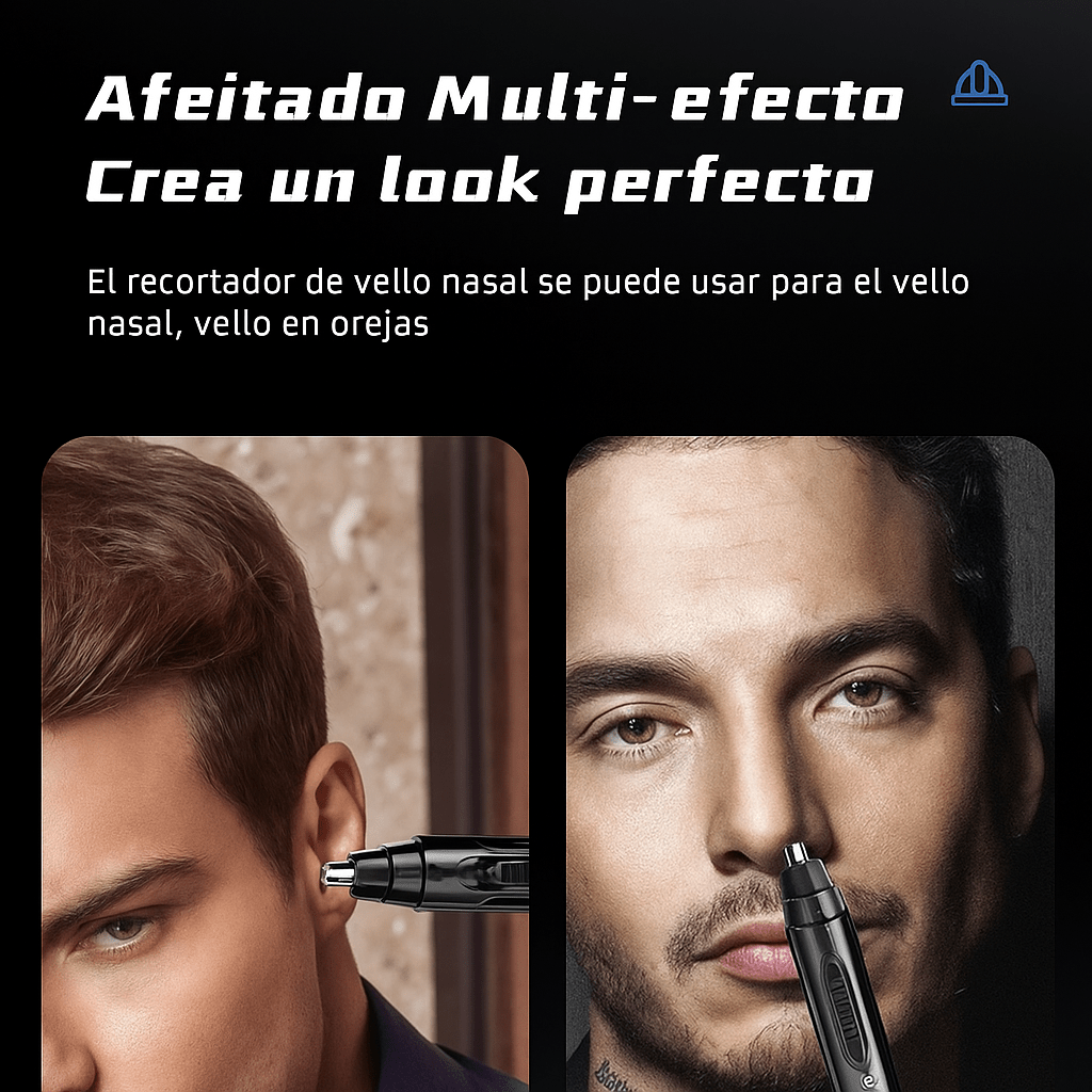 Trimador Nasal y Auricular Recargable Sin Dolor - VyFlair