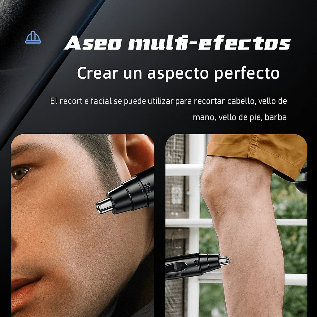 Trimador Nasal y Auricular Recargable Sin Dolor - VyFlair