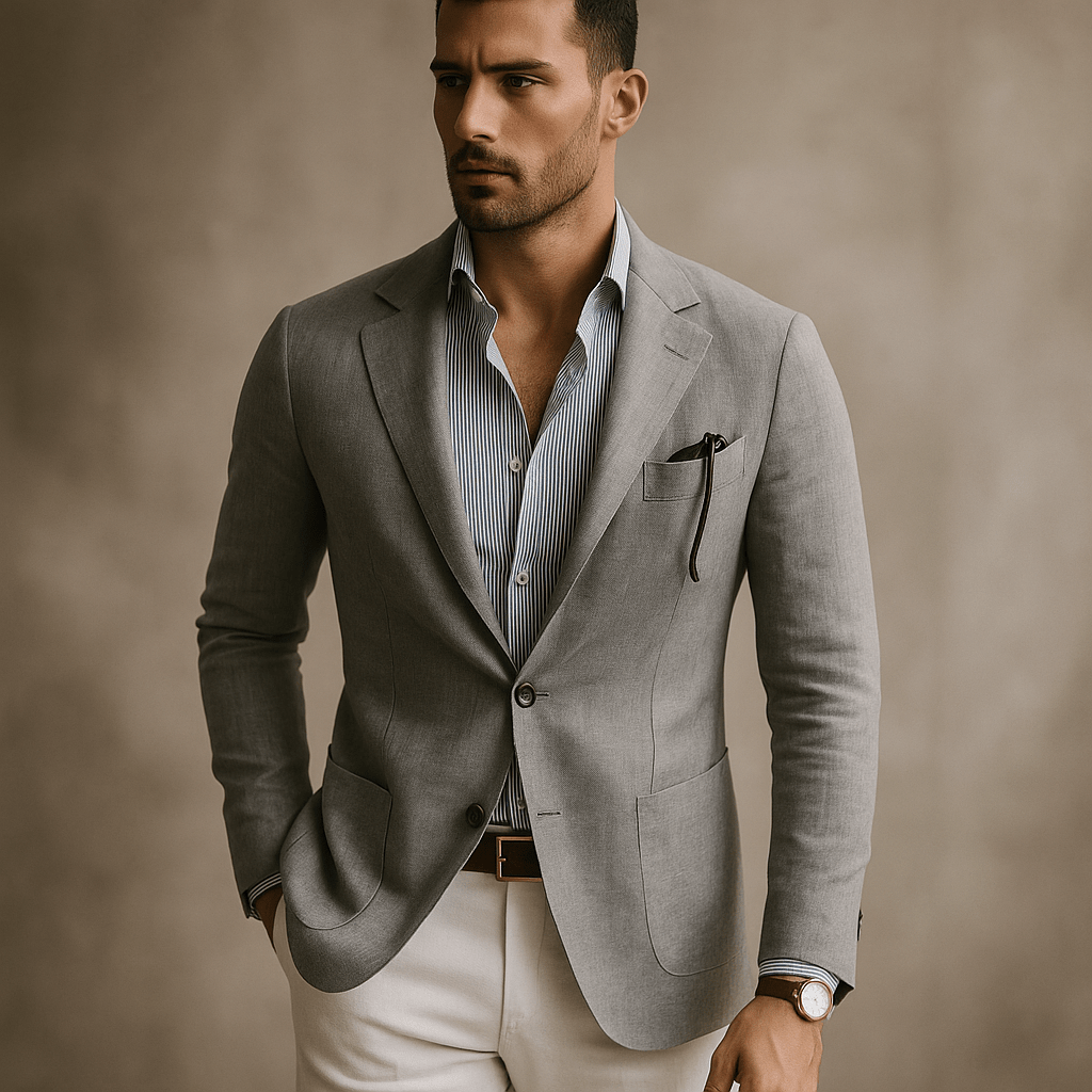 Blazer Casual Elegante para Hombre - VyFlair