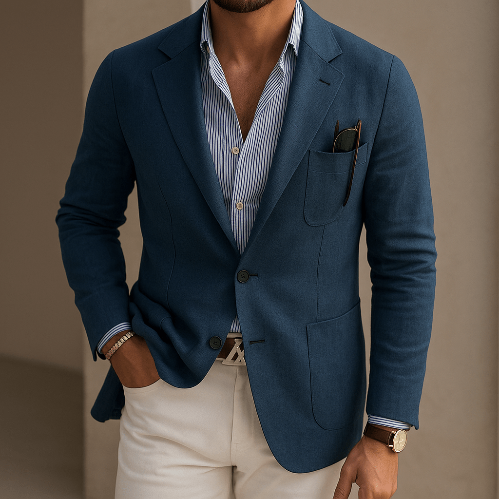 Blazer Casual Elegante para Hombre - VyFlair
