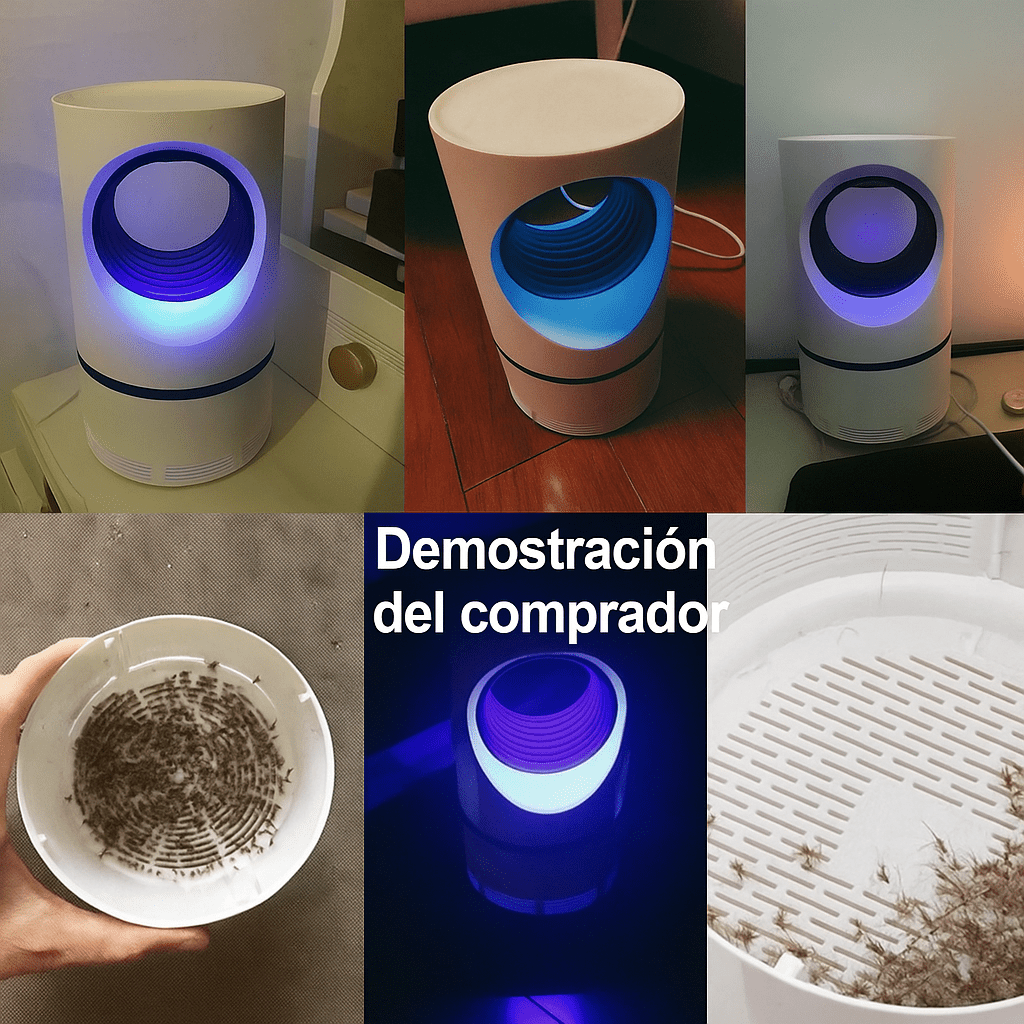 Trampa Antimosquitos USB Silenciosa y No Tóxica - VyFlair