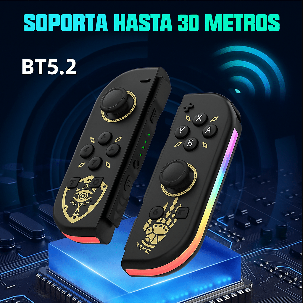 Mando Inalámbrico RGB para Nintendo Switch