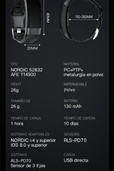 Pulsera Inteligente con EKG y Monitoreo de Salud - VyFlair