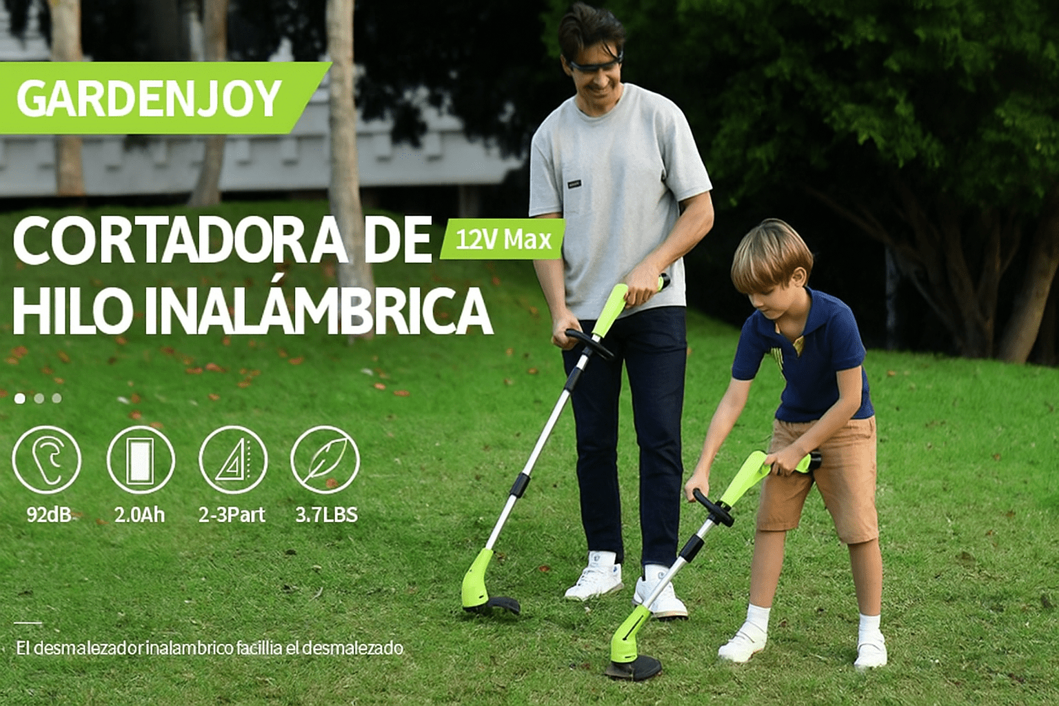 Cortadora de Césped Mini Inalámbrica Portátil - VyFlair