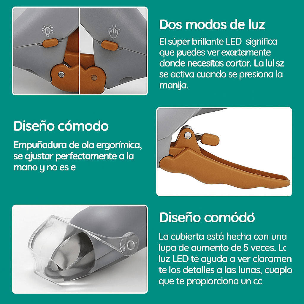 Cortauñas MAX para Perros con Sensores Rápidos - VyFlair