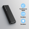 SecureSpace Disco Duro Externo 4TB USB - C - VyFlair