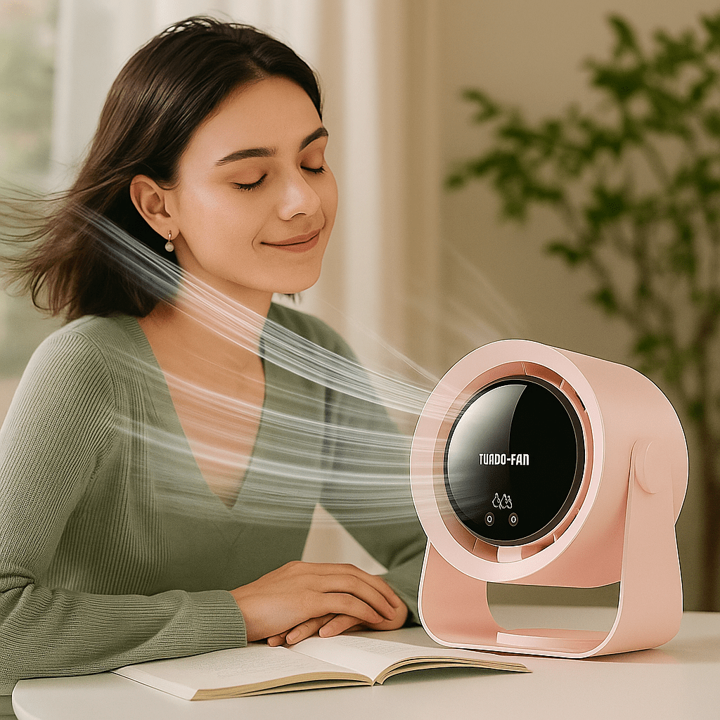 Ventilador Turbo Sin Aspas LED Silencioso - VyFlair