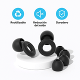 Quiet 2 Plus Tapones Reutilizables Doble Silicona - VyFlair