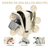 Vyflair | Mochila de Viaje Grande Impermeable para Mujeres - VyFlair