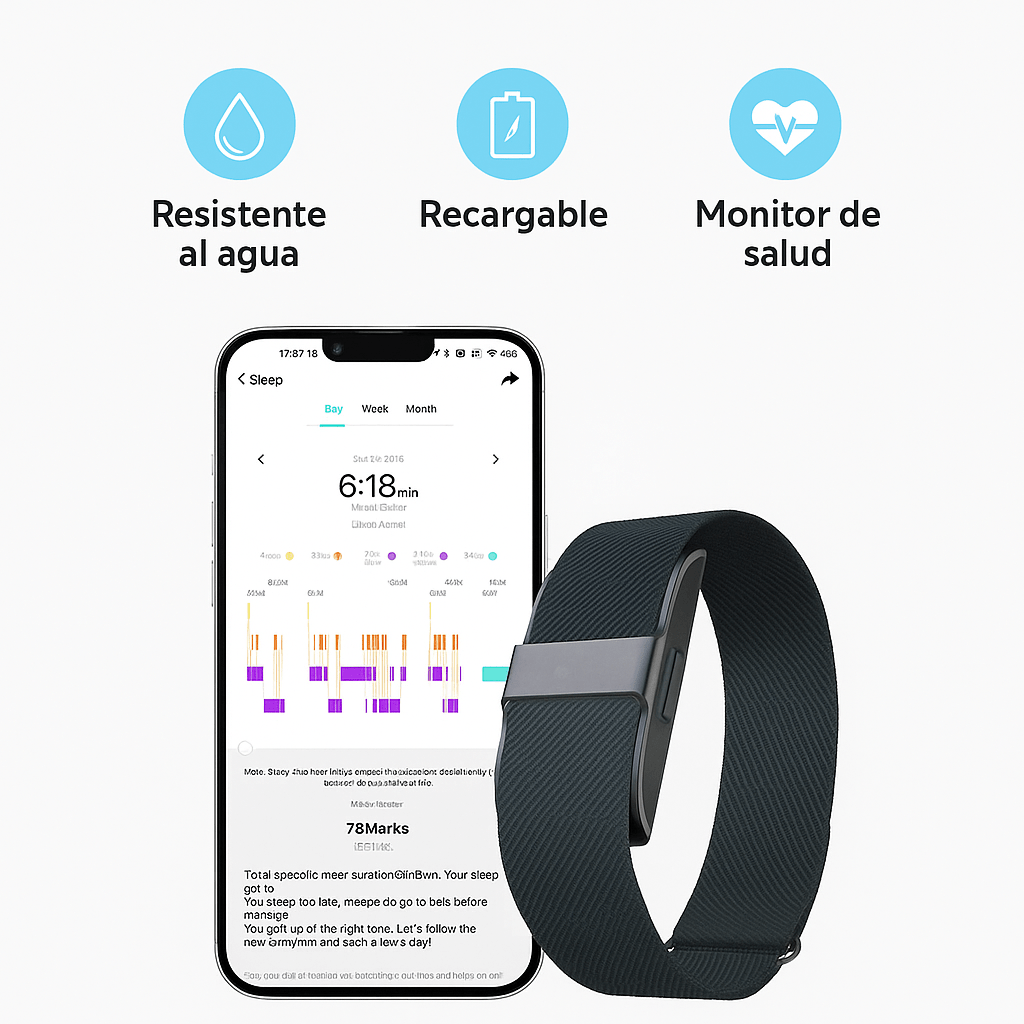 FitPulse Rastreador de Fitness Impermeable Avanzado - VyFlair