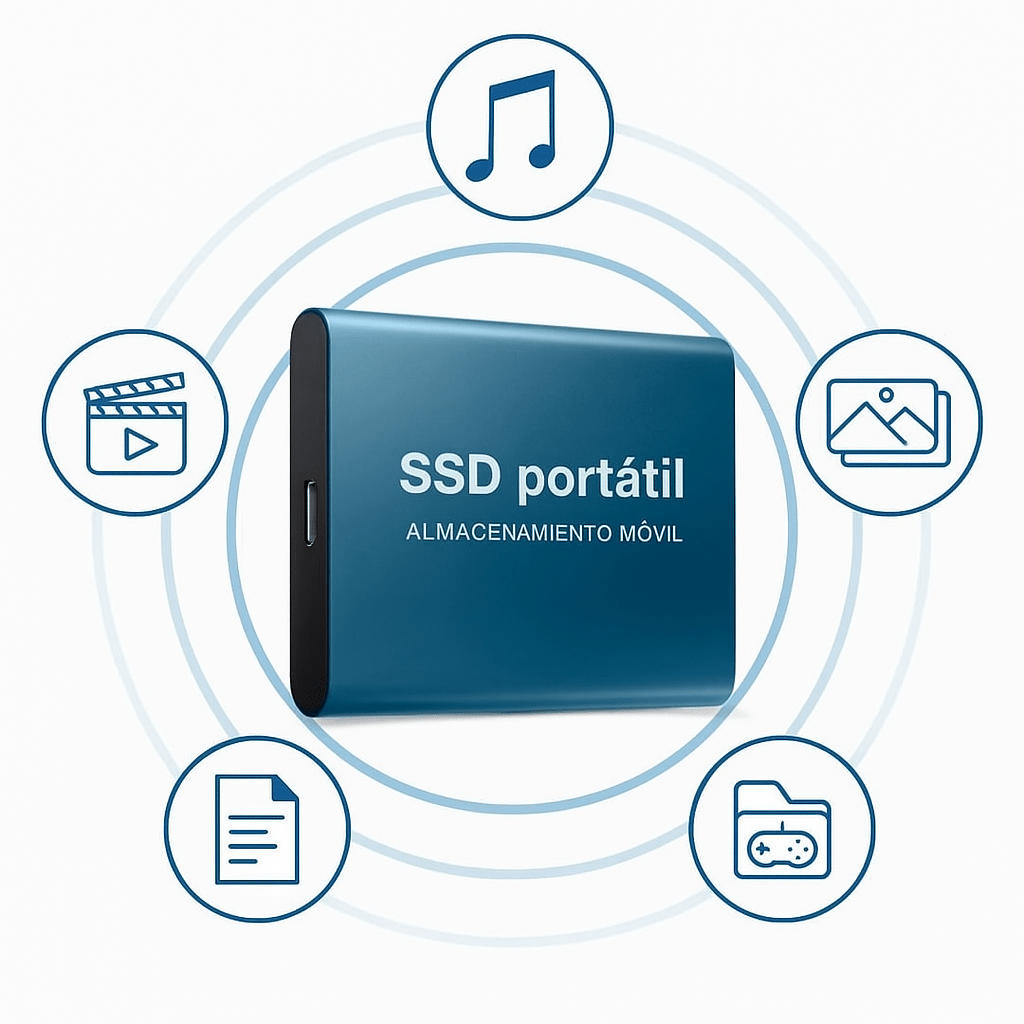 ByteX SSD Externa Súper Rápida 1TB–16TB - VyFlair