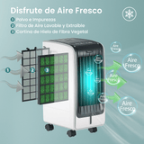 Enfriador Evaporativo Portátil 6L con Control Remoto - VyFlair