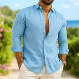 Ronnie – Camisa de Lino Transpirable - VyFlair