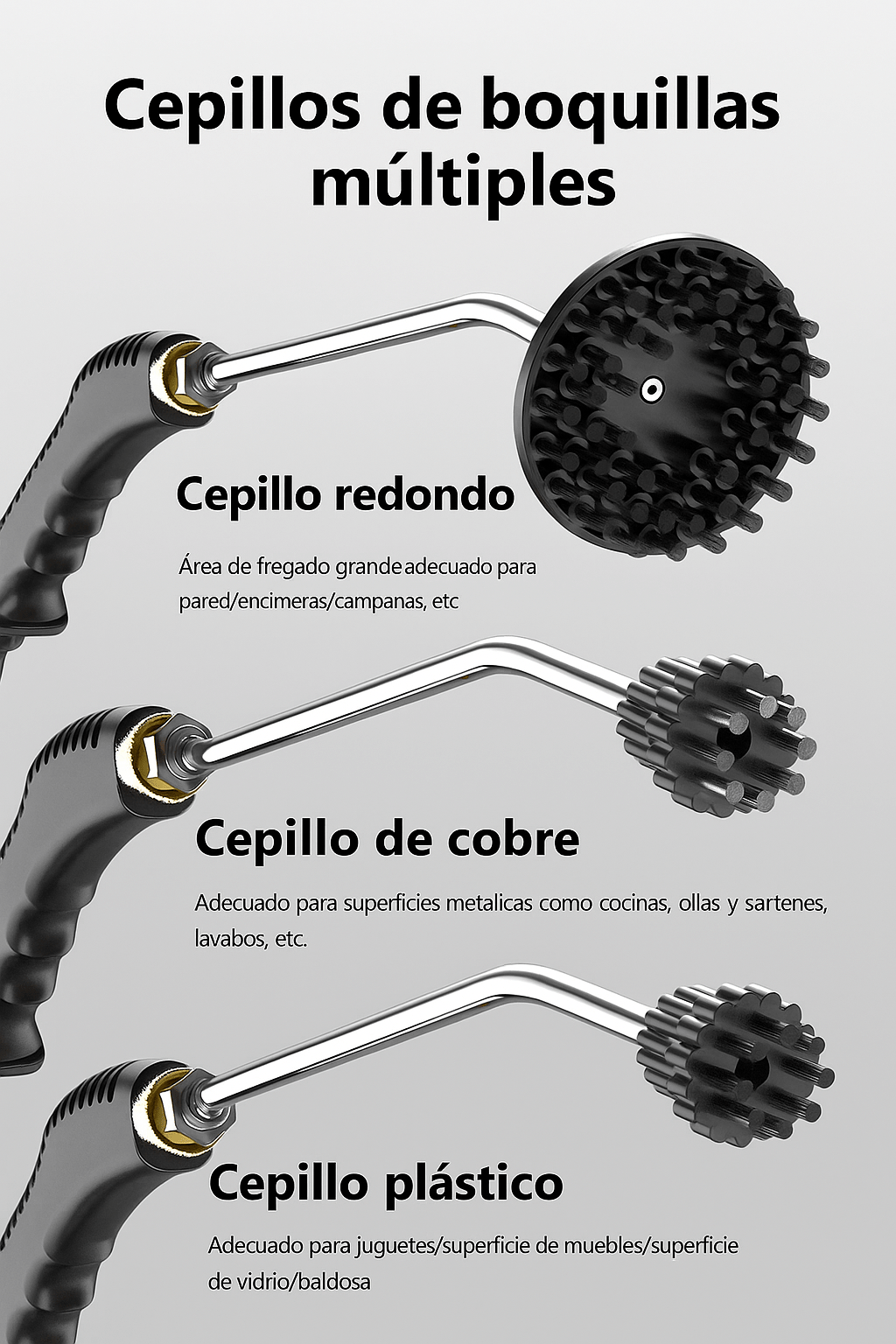 Limpiador de Vapor Alta Presión 2800W Profesional - VyFlair