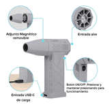 TurboJet Pro Soplador de Aire Portátil 130,000 RPM - VyFlair