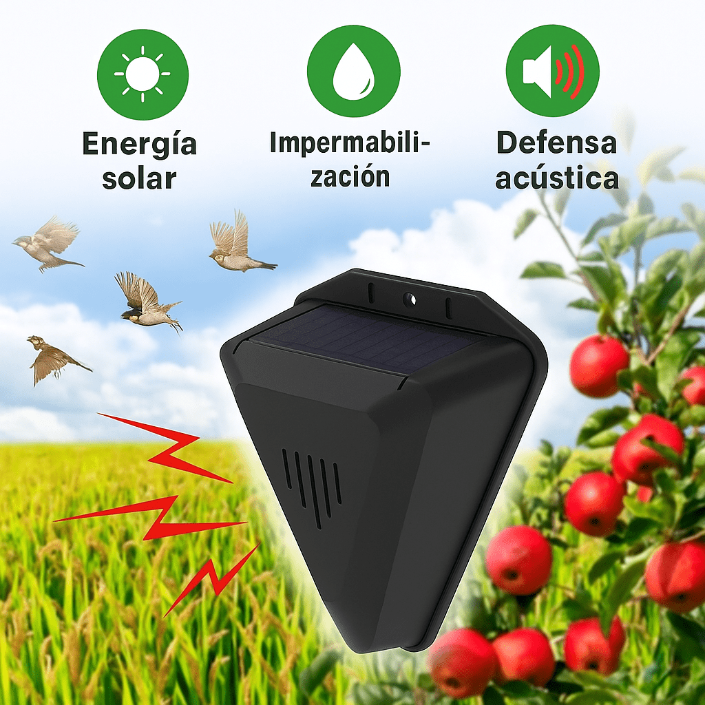 Repelente Solar de Aves Exterior Resistente al Clima - VyFlair