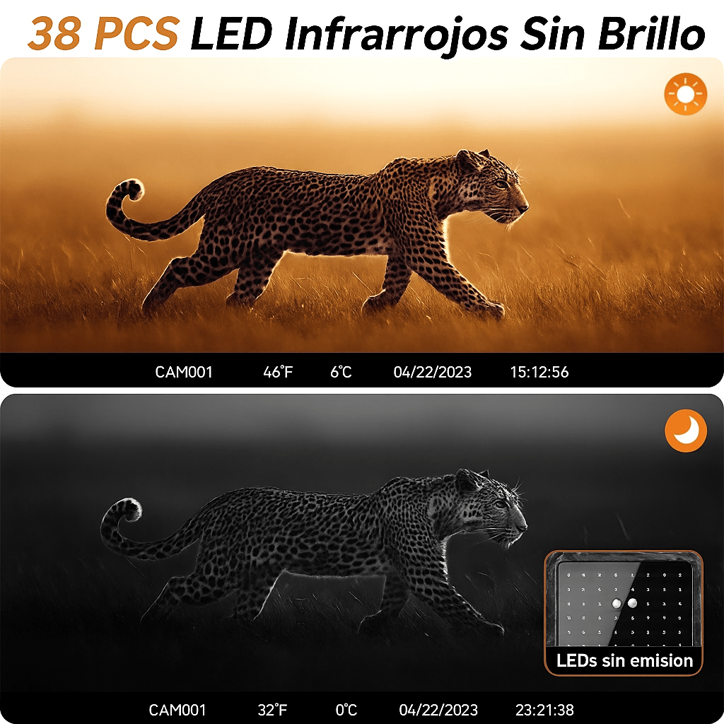 Cámara de Caza y Vida Silvestre con Visión Nocturna - VyFlair