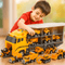 Juego Vehículos Construcción Niños con Estuche Portátil - VyFlair