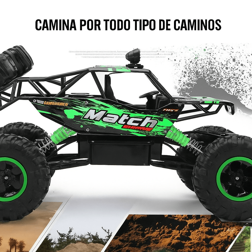 Camión RC 4WD Alta Velocidad Todo Terreno 1:12 - VyFlair
