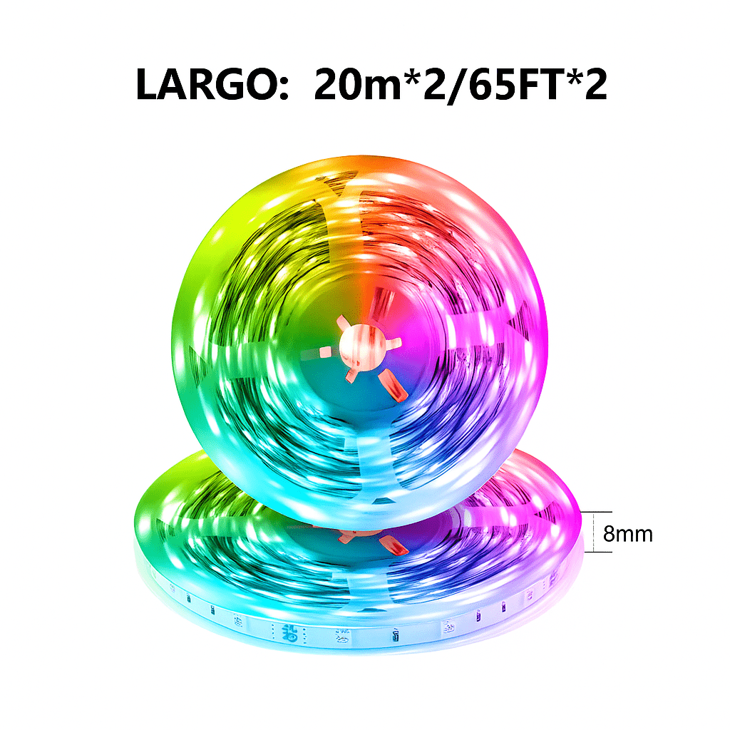 Luces LED Inteligentes con Control por App - VyFlair