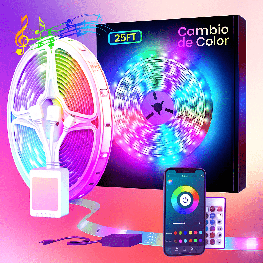 Luces LED Inteligentes con Control por App - VyFlair