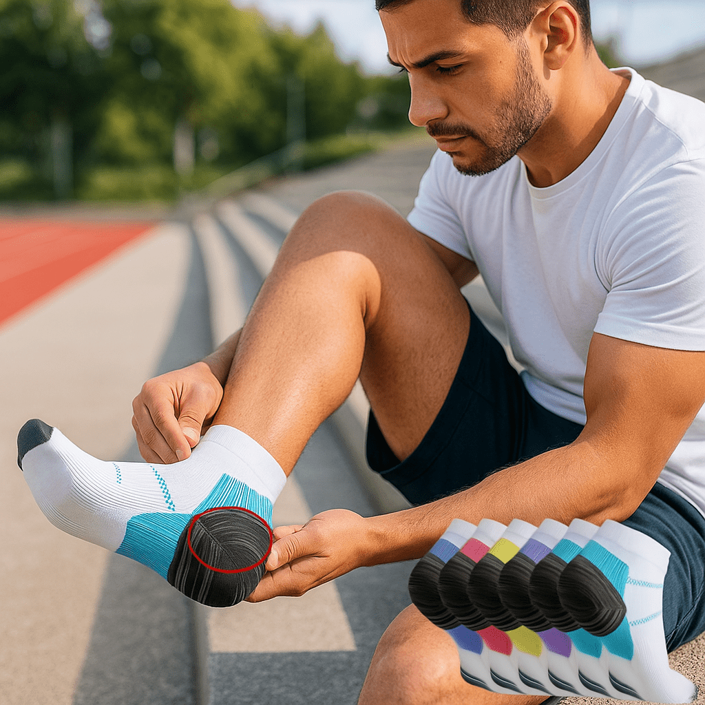 Calcetines de Compresión - Soporte para Fascitis Plantar - Tobillo y Talón