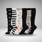 Calcetines Compresión - Edema - Diabetes - Paquete 6 Pairs - VyFlair