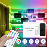 Luces LED 300ft Cambio de Color con Música - VyFlair