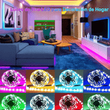 Luces LED 300ft Cambio de Color con Música - VyFlair