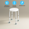 Silla de Ducha Antideslizante Ajustable - Aluminio y PE - Soporta 136 kg - VyFlair