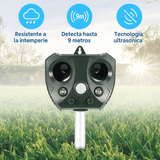 Repelente Solar Ultrasónico Exterior con Sensor de Movimiento - VyFlair