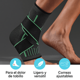 Manga de Compresión para Tobillo con Soporte Ajustable - VyFlair