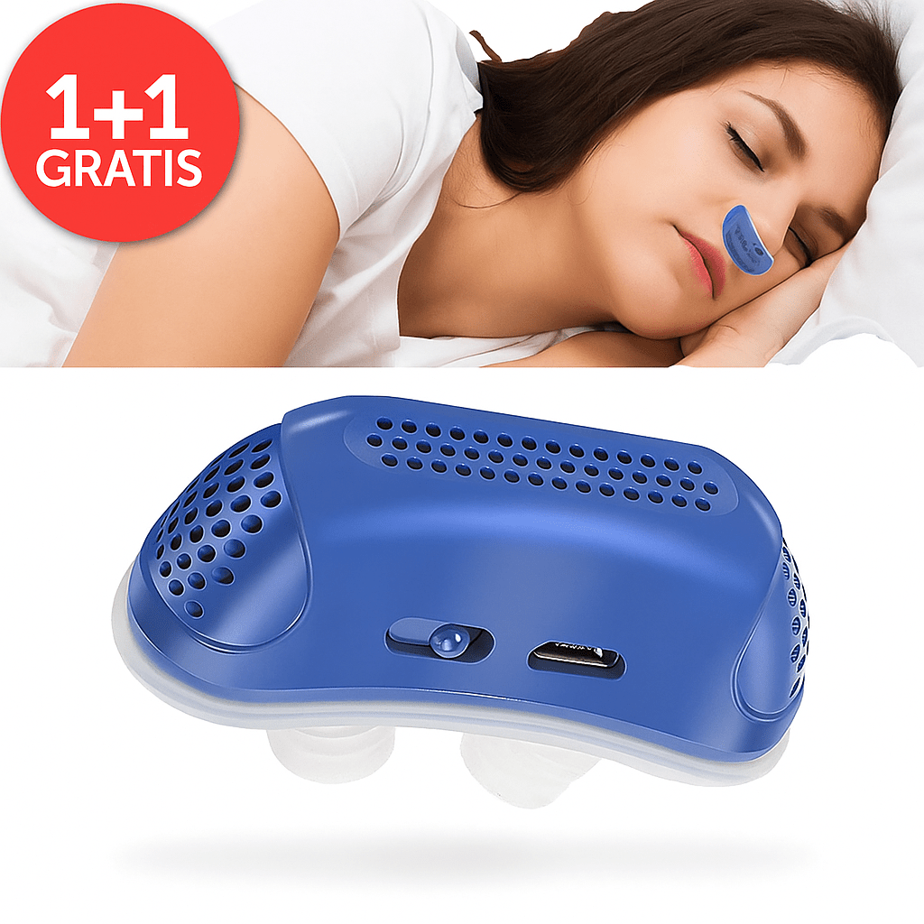 1+1 GRATIS | Micro CPAP Portátil Anti - Ronquidos Apnea del Sueño - VyFlair