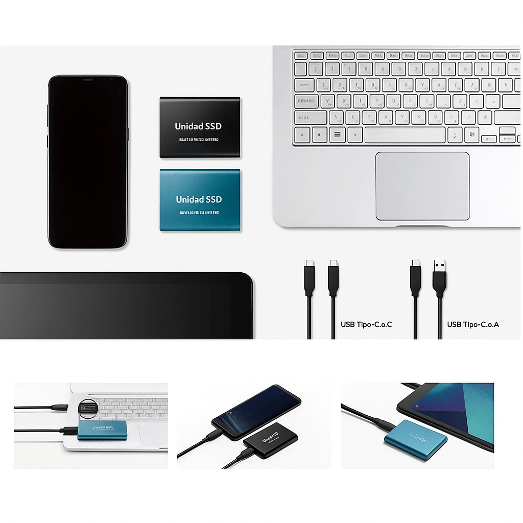FusionElite - almacenamiento SSD de alta velocidad para portátiles y PC - VyFlair