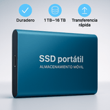 ByteX SSD Externa Súper Rápida 1TB–16TB - VyFlair