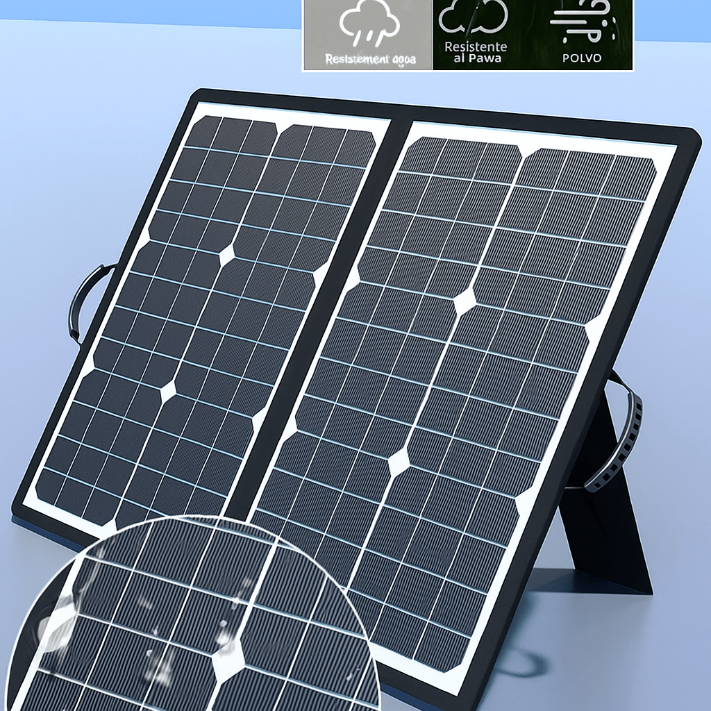 PowerFlex 1000W Panel Solar Plegable Portátil - VyFlair
