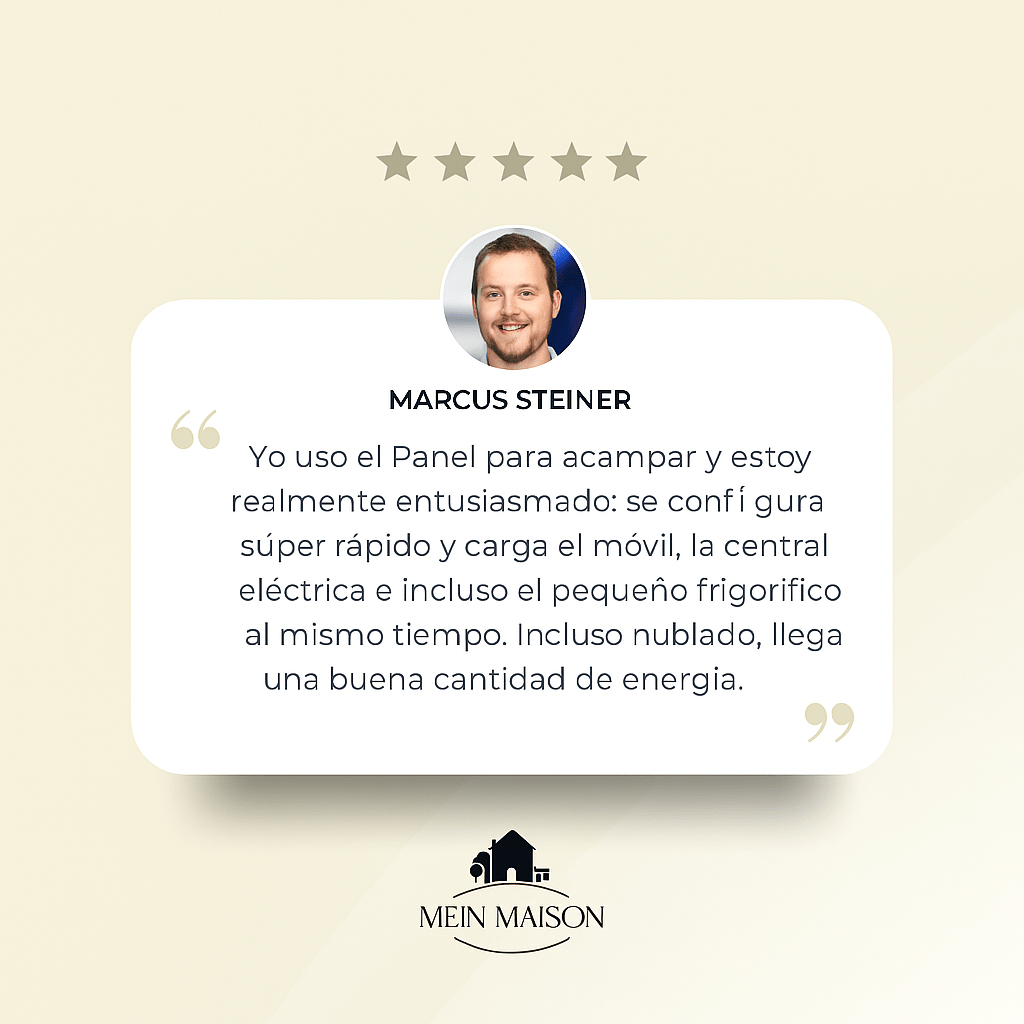 PowerFlex 1000W Panel Solar Plegable Portátil - VyFlair