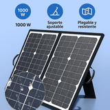 PowerFlex 1000W Panel Solar Plegable Portátil - VyFlair