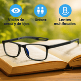 Vyflair Gafas de Lectura Multifocales Ultraligeras Clear Vision - VyFlair