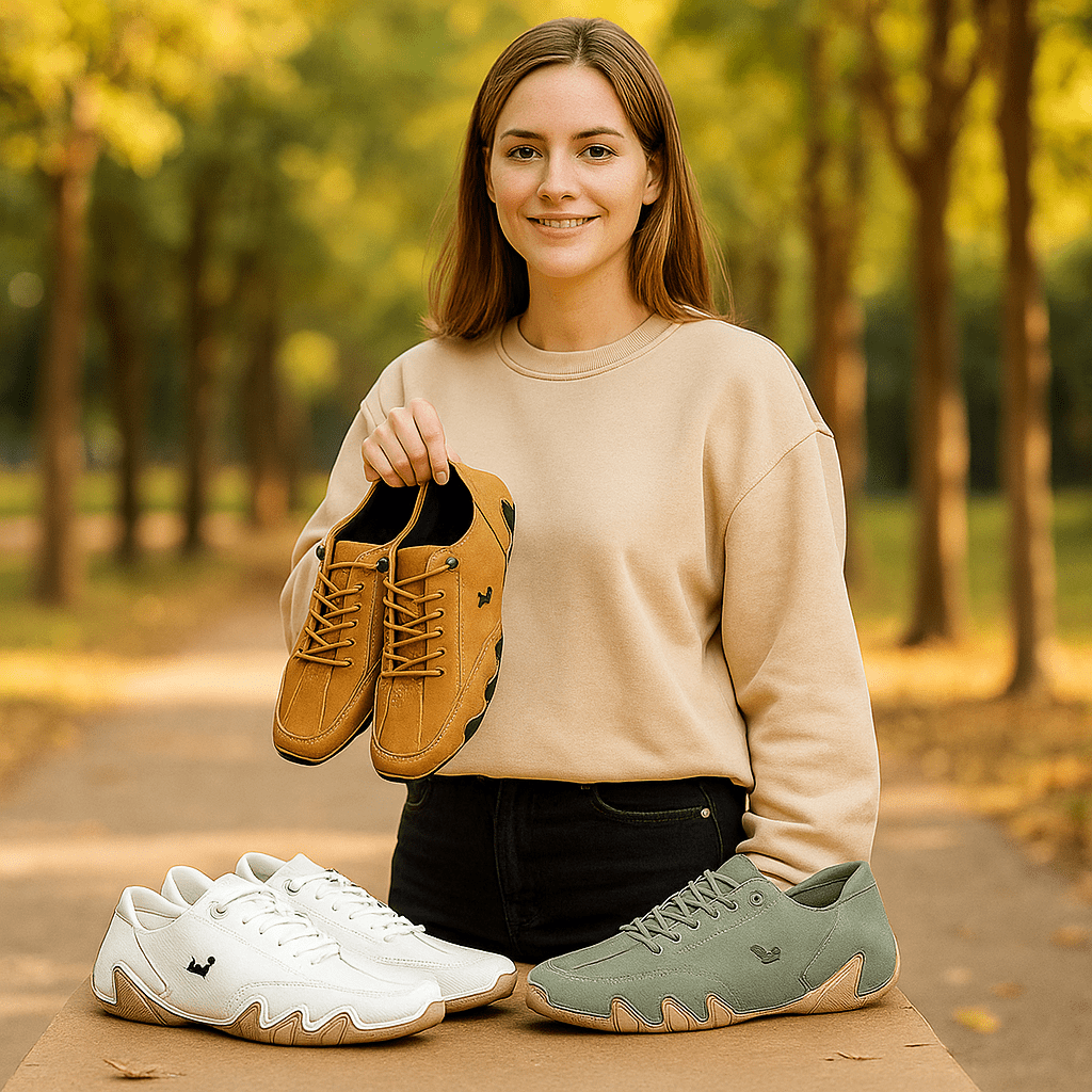 UltraFlex Barefoot Zapatos de Cuero mujeres - VyFlair