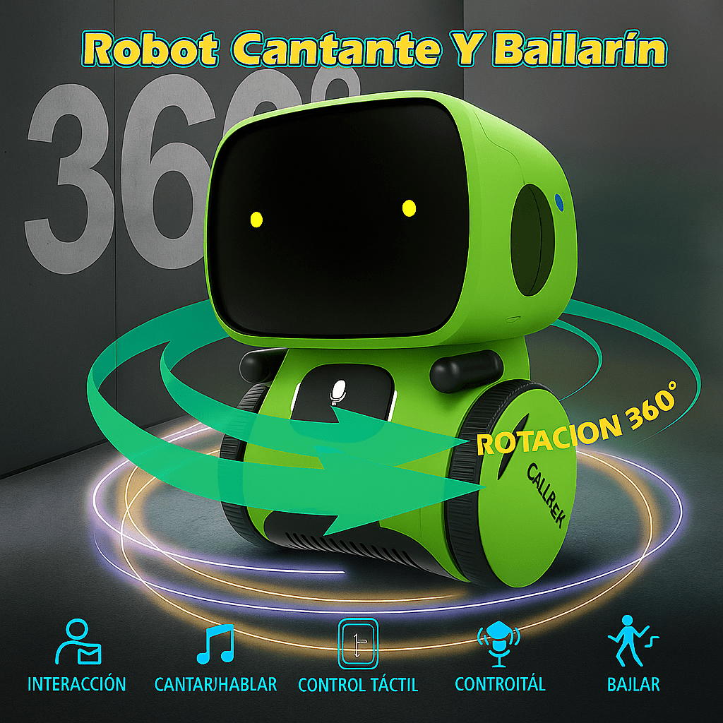 Robot Interactivo Hablante para Niños - VyFlair