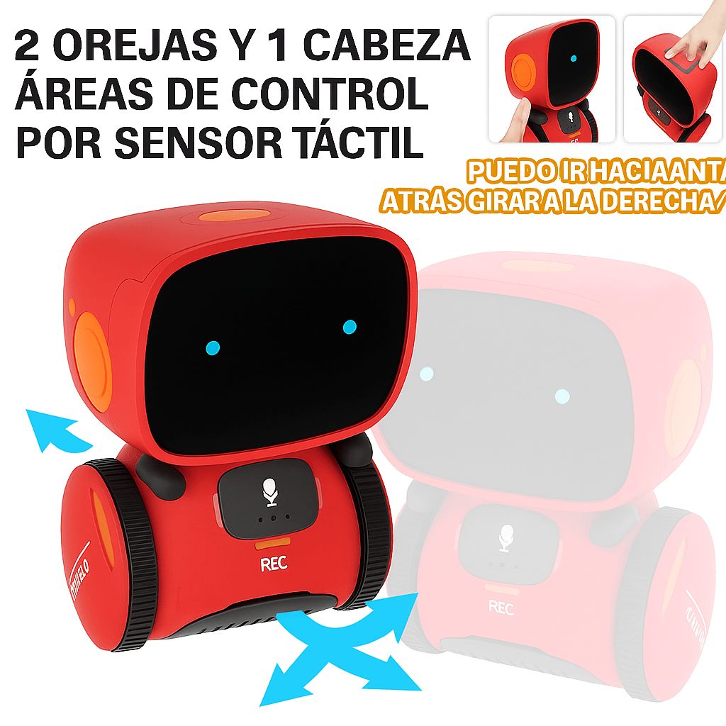 Robot Interactivo Hablante para Niños - VyFlair