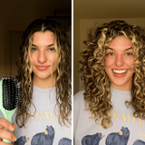 CurlDefine Cepillo Desenredante Antifrizz para Rizos - VyFlair