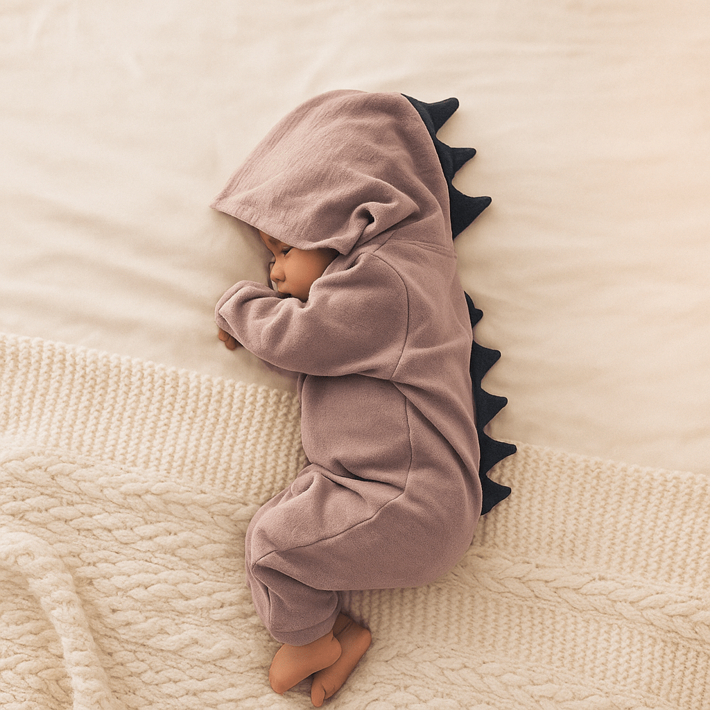 Conjunto Bebé Algodón Monito Dinosaurio - VyFlair