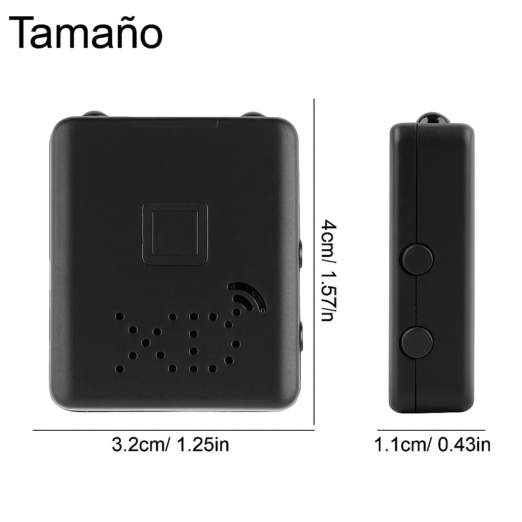Mini Cámara Oculta Inalámbrica WiFi HD - VyFlair