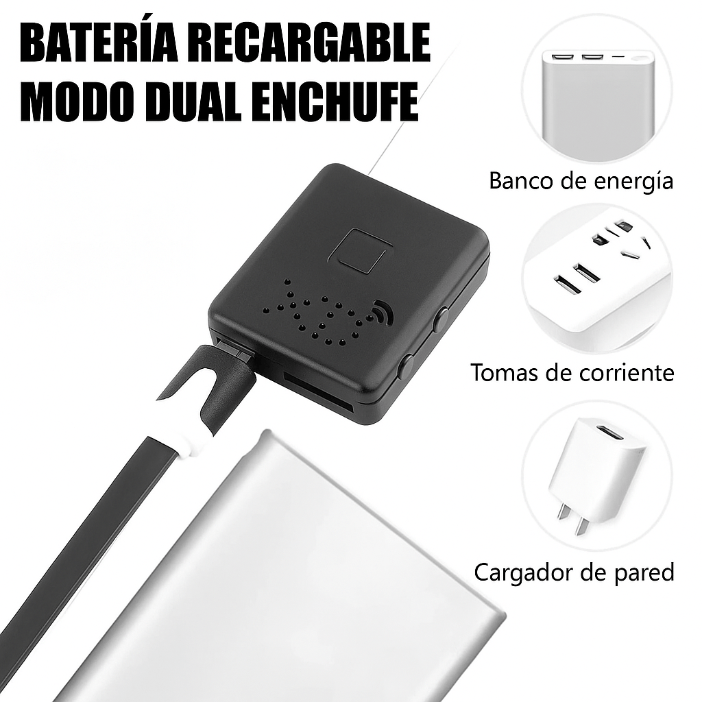 Mini Cámara Oculta Inalámbrica WiFi HD - VyFlair