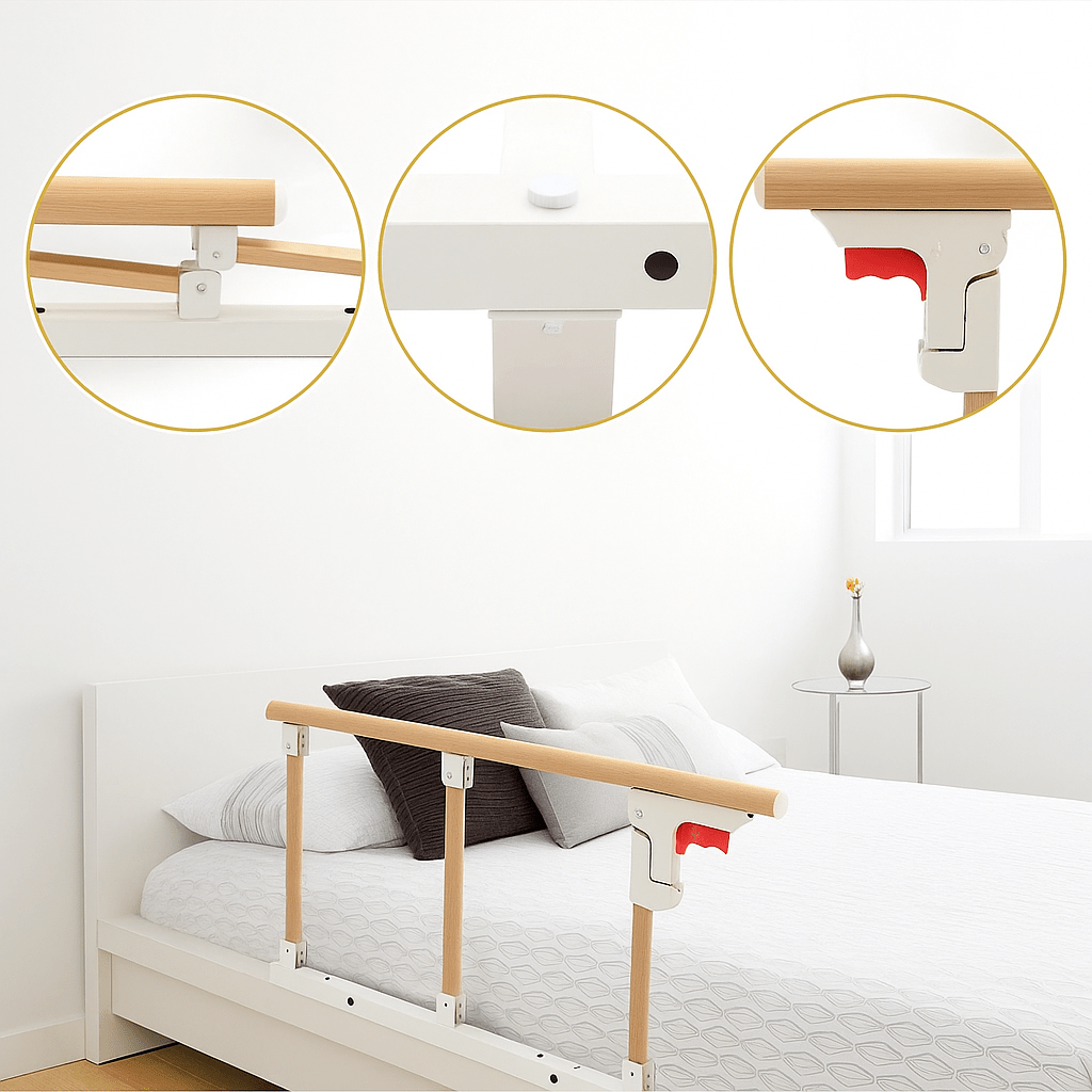 Barandilla de Cama Anticaída Grande para Ancianos - VyFlair